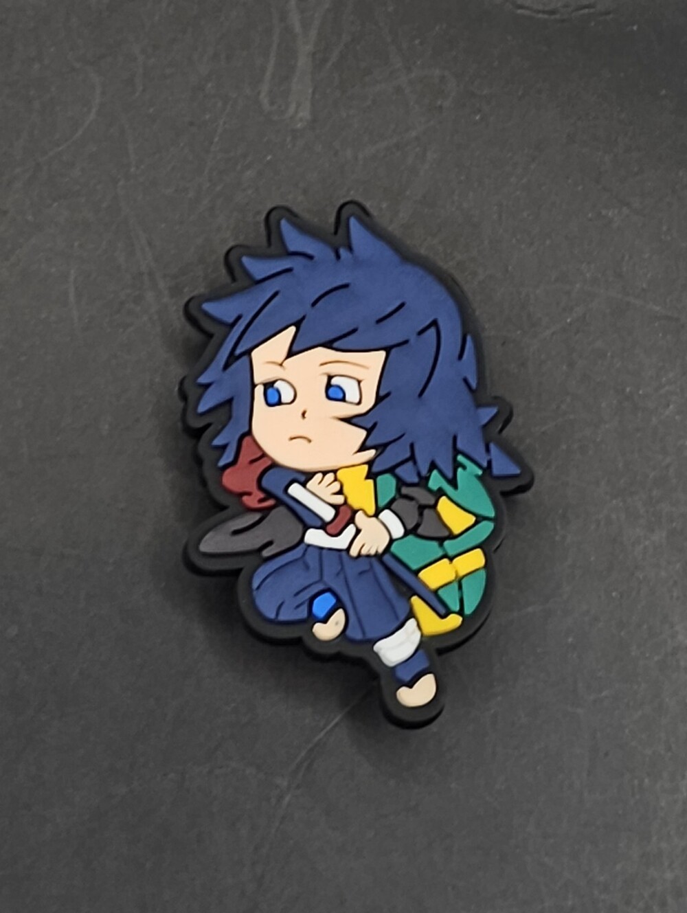 (5/$15) Giyu Tomioka Croc Charm - Picture 1 of 2